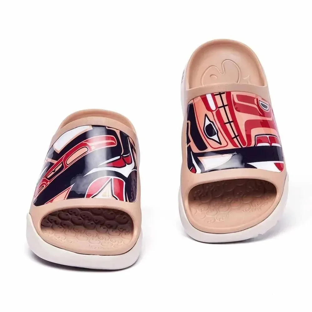 UIN Men's Sandals Beach Summer Casual Comfort Slippers (COUNTRYSIDE)newnkbox